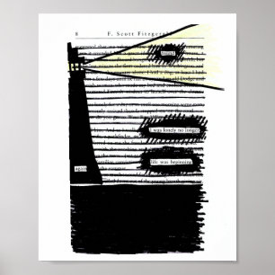 Found (The Great Gatsby) Poster