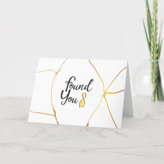 Found You DNA Card