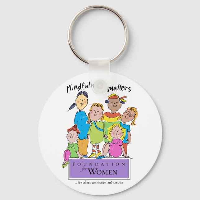 Foundation for Women Keychain (Front)