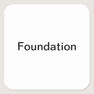 Foundation/Make-Up Bottle Labels/ Square Sticker