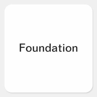 Foundation/Make-Up Bottle Labels/ Square Sticker
