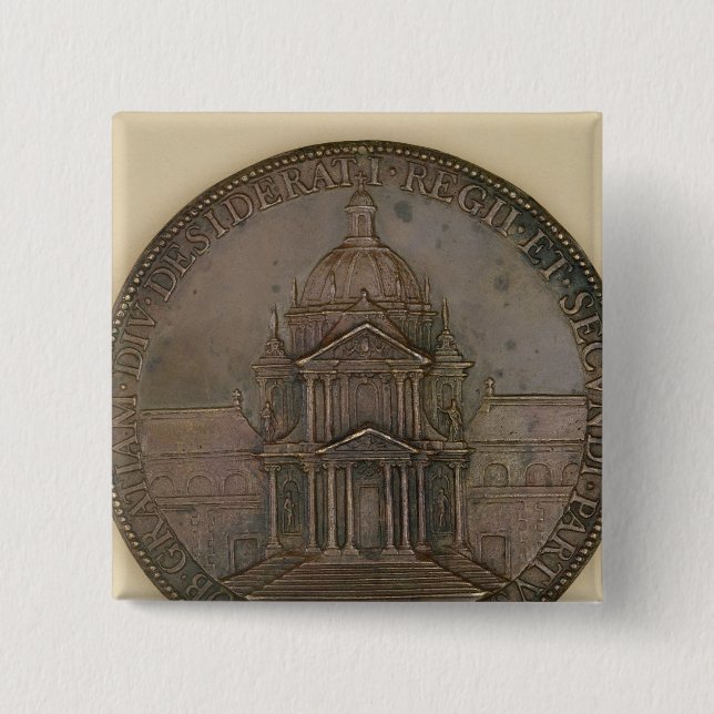 Foundation medal of Val-de-Grace Button (Front)