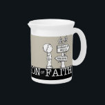 Foundation of Faith Beverage Pitcher<br><div class="desc">Little Boy stands on his foundation of faith and sees that if he has belief in himself his dreams and goals are just up ahead. ©Little Boy,  Big Dreams,  LLC and David A. Carrizales and artwork © Christie Black</div>