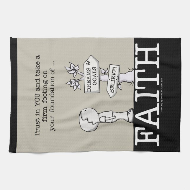 Foundation of Faith Towel (Horizontal)