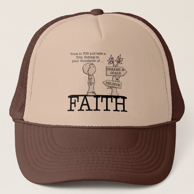 Foundation of Faith Trucker Hat (Front)