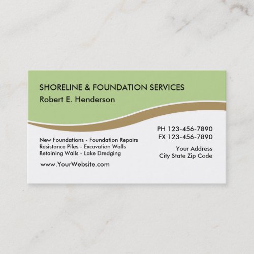 Foundation Services Business Card
