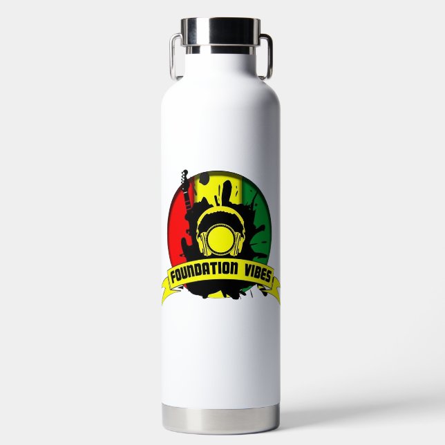 Foundation Vibes-Thor Copper Vacuum Insulated  FV- Water Bottle (Front)