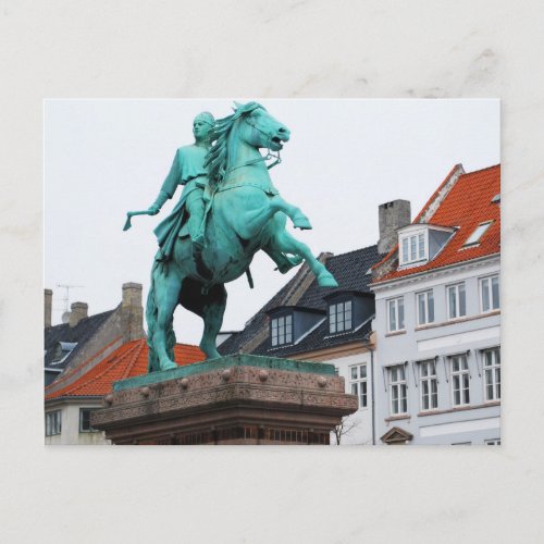 Founder of Copenhagen Absalon _ Hjbro Plads Postcard