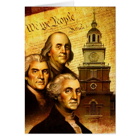 Founding Fathers Cards (Front)