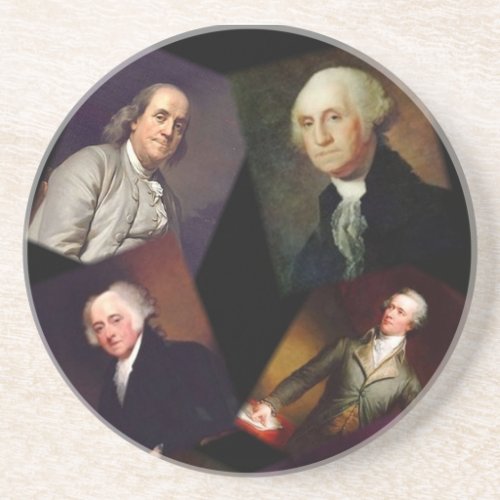 Founding Fathers Unique Coasters
