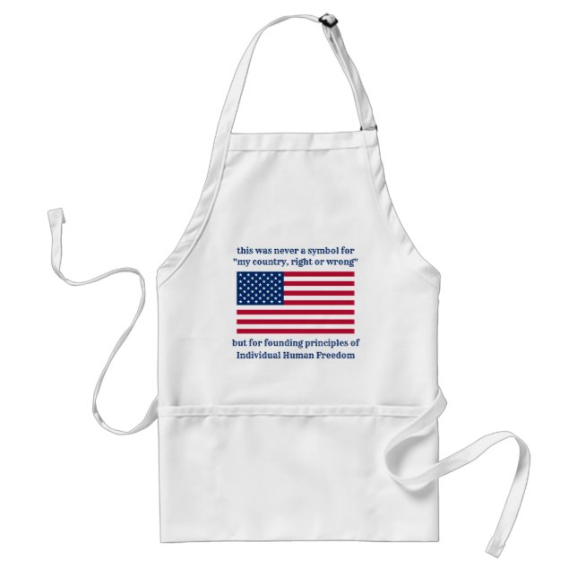 Founding Principles Adult Apron (Front)