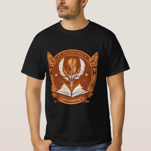 Founding Principles Quill and Parchment Vector Il T_Shirt