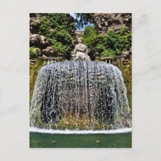 Fountain in Villa D'Este Postcard