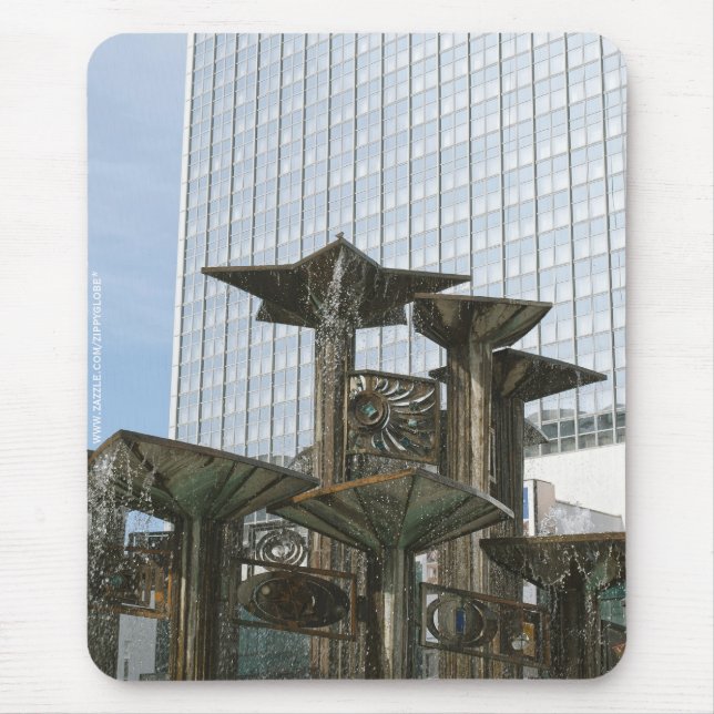 Fountain of International Friendship in Berlin Mouse Pad (Front)