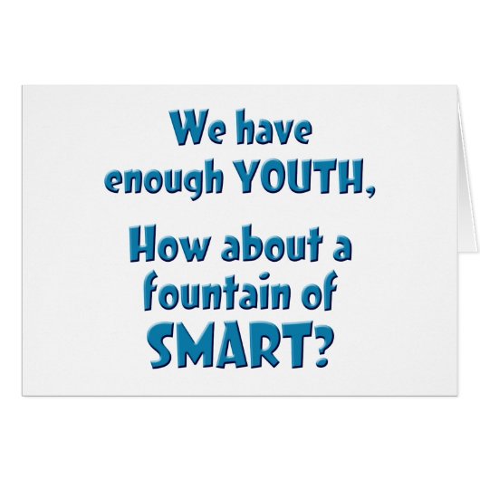 Fountain of SMART Cards (Front Horizontal)