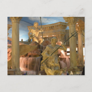 Fountain of the Gods (Zeus) Postcard