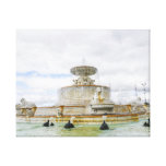 Fountain On Detroit’s Belle Isle In Michigan Canvas Print at Zazzle
