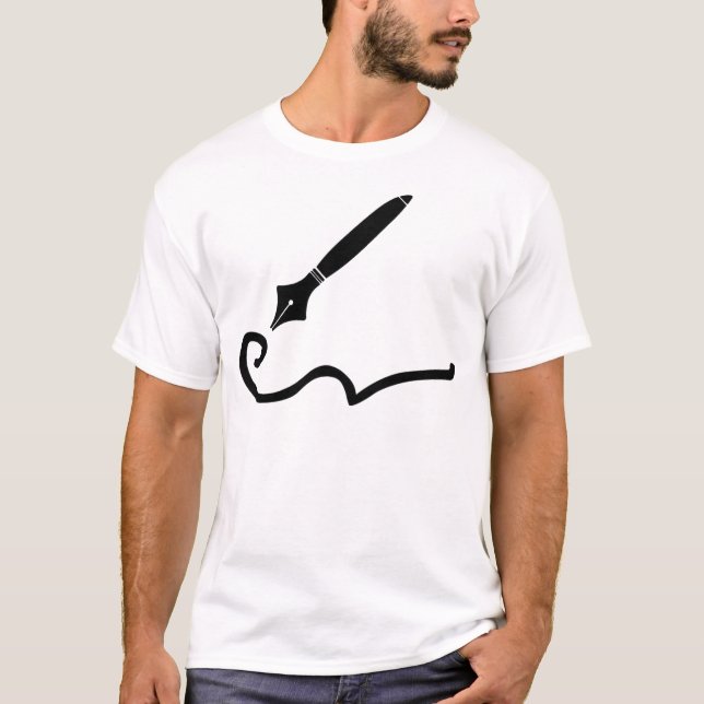 Fountain Pen T-Shirt (Front)