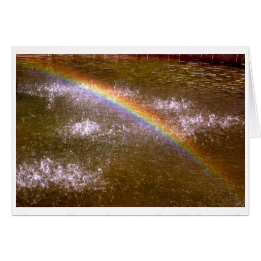 Fountain Rainbow Card (Front Horizontal)