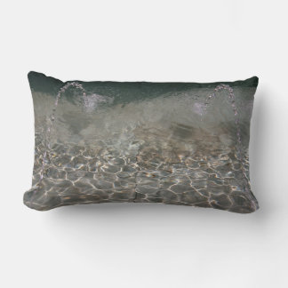 Fountain Spray Lumbar Pillow