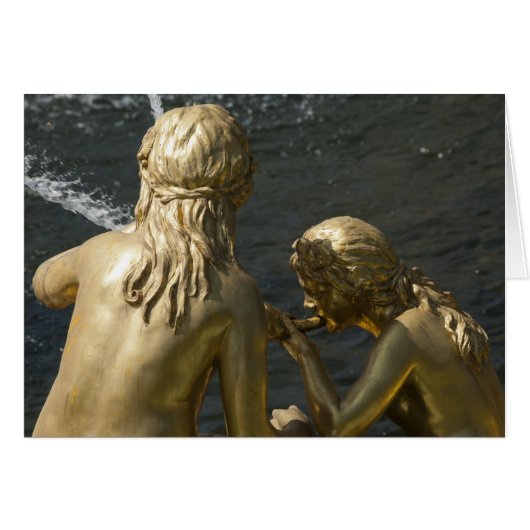 Fountain Statue Cards (Front Horizontal)