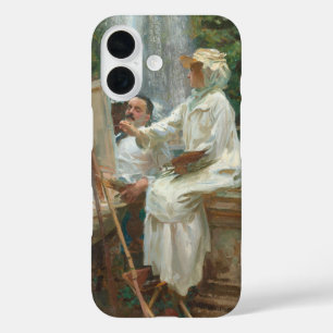 Fountain Villa Torlonia Frascati, Italy by Sargent iPhone 16 Case