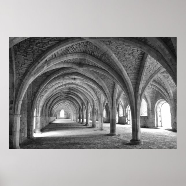 Fountain's Abbey Poster (Front)