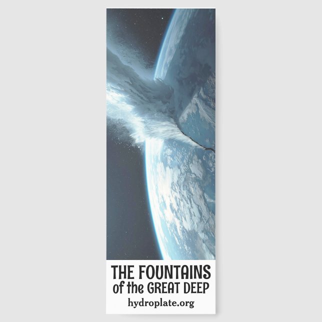 Fountains of Great Deep bookmark (Front)