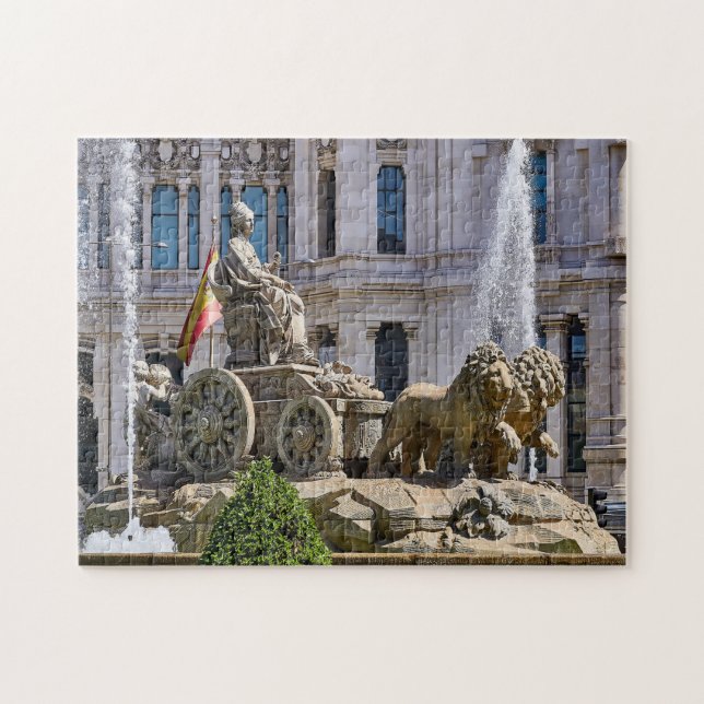 Fountains of Madrid. Jigsaw Puzzle (Horizontal)