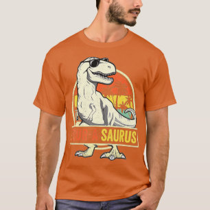 Four a Saurus Birthday T Rex 4 Year Old Dino 4th D T-Shirt