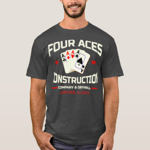 Four Aces Construction Co from Roseanne T-Shirt