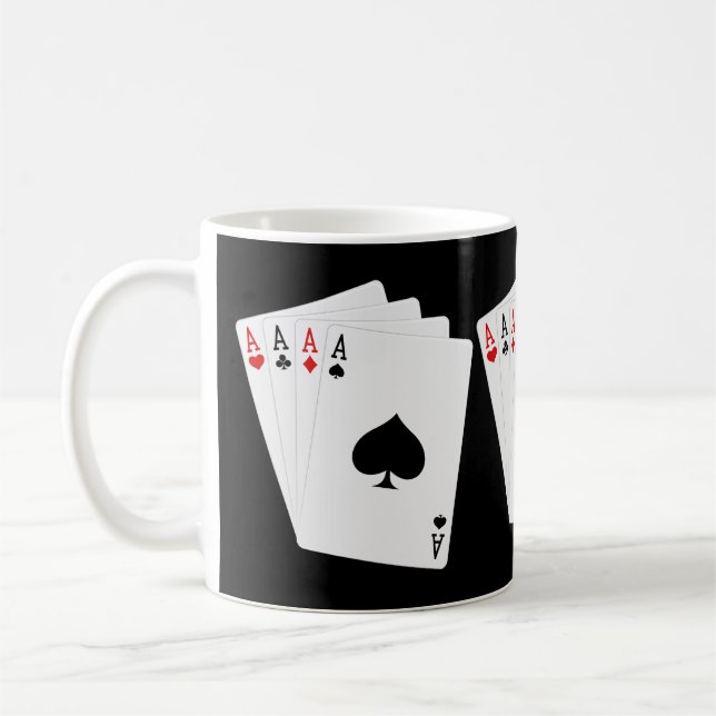 Four Aces Mug (Left)