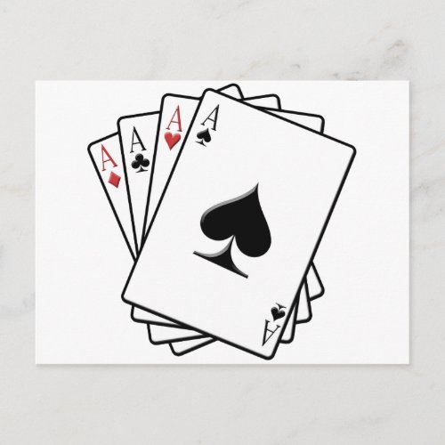 Four Aces Playing Cards Design