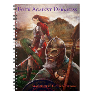 Four Against Darkness- Lined Notebook