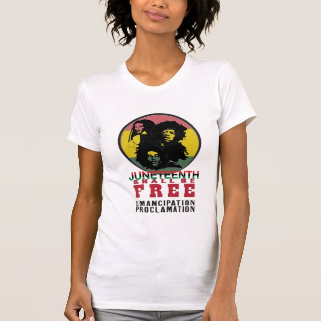 four all june teenth T-Shirt (Front)