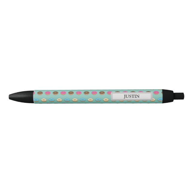 Four Assorted Donuts Pattern | Personalize Pen (Front)