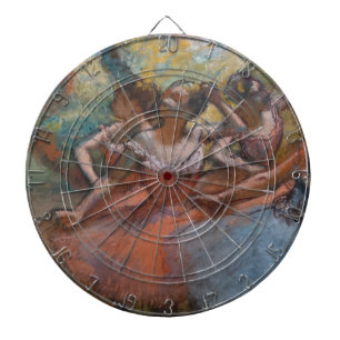 Four Ballerinas on Stage (Ballet) (by Edgar Degas) Dart Board
