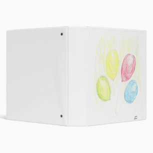 Four Balloons Binder