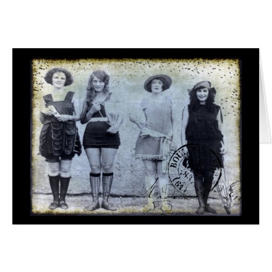 Four Beauty Contest Winners Cards (Front Horizontal)