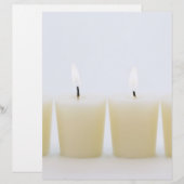 four candles (Front/Back)