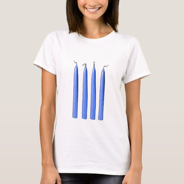 Four Candles/Fork Handles T-Shirt (Front)