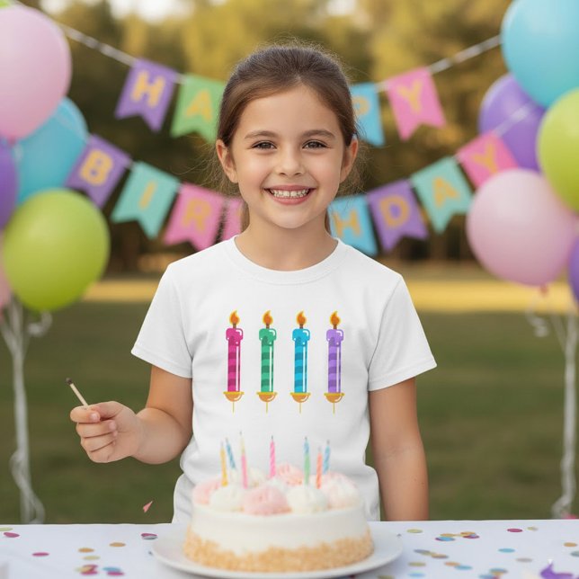 Four Candles Light Flame T-Shirt (Creator Uploaded)