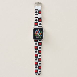 Four card suits apple watch band