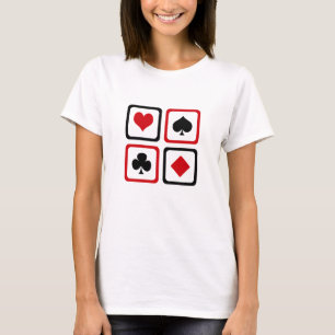 Four card suits T-Shirt