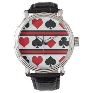 Four card suits watch