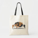 Four Cavalier King Charles Spaniels Tote Bag at Zazzle