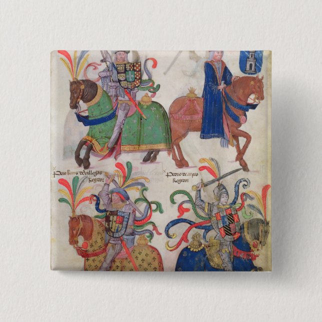 Four cavaliers, from the button (Front)