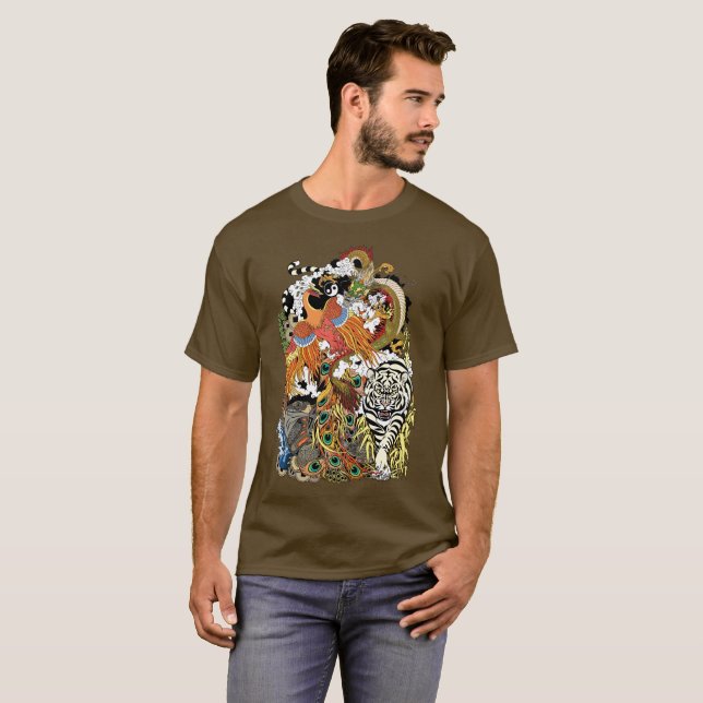 four celestial animals T-Shirt (Front Full)
