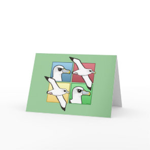 Four Color Albatross Card