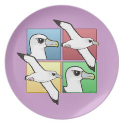 Four Color Albatross Plate